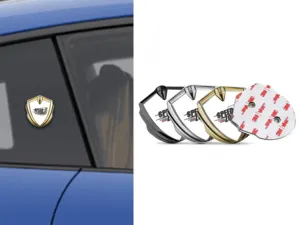 Custom Fender Badge Pro Style Stainless Steel